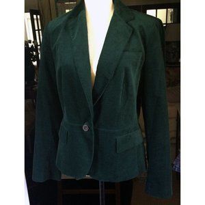 Talbots Sports Coat Sz. 12 Cotton Charcoal Black